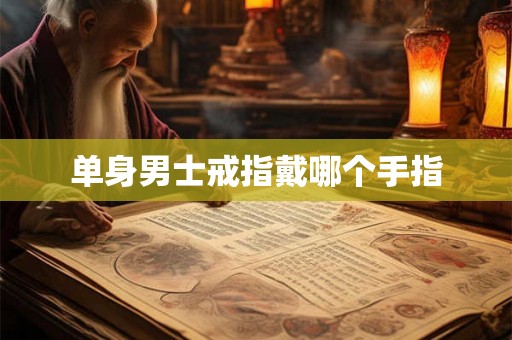 单身男士戒指戴哪个手指 单身男士戒指戴哪个手指