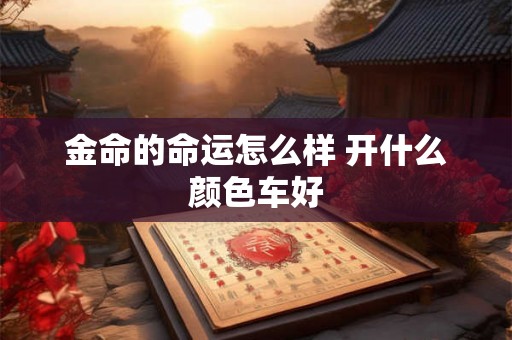 金命的命运怎么样 开什么颜色车好 金命的命运怎么样 开什么颜色车好