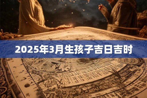 2025年3月生孩子吉日吉时 2025年3月生孩子吉日吉时