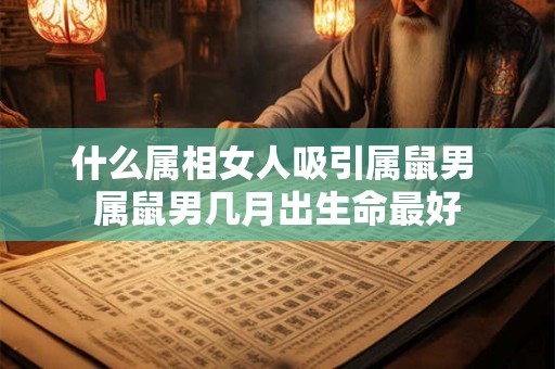 什么属相女人吸引属鼠男 属鼠男几月出生命最好 什么属相女人吸引属鼠男 属鼠男几月出生命最好