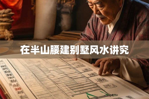 在半山腰建别墅风水讲究 在半山腰建别墅风水讲究