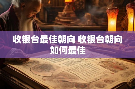 收银台最佳朝向 收银台朝向如何最佳 收银台最佳朝向 收银台朝向如何最佳