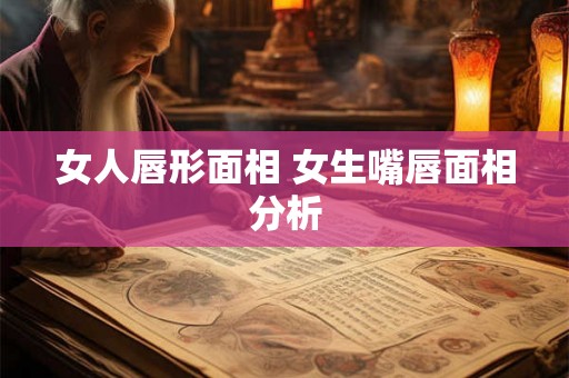 女人唇形面相 女生嘴唇面相分析 女人唇形面相 女生嘴唇面相分析