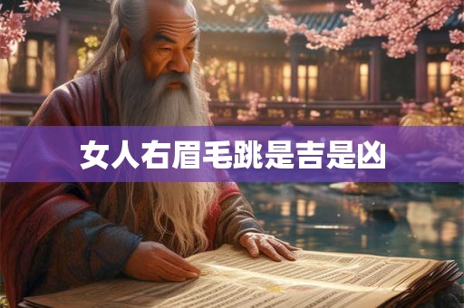 女人右眉毛跳是吉是凶 女人右眉毛跳是吉是凶