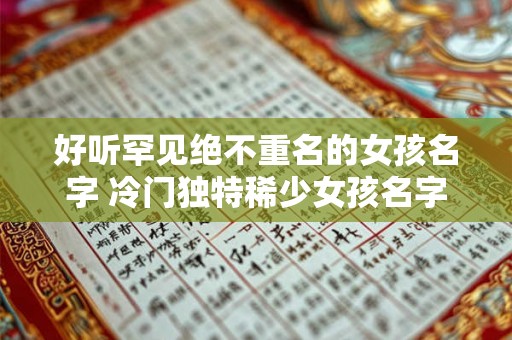 好听罕见绝不重名的女孩名字 冷门独特稀少女孩名字 好听罕见绝不重名的女孩名字 冷门独特稀少女孩名字