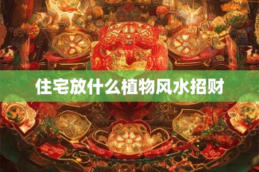 住宅放什么植物风水招财 住宅放什么植物风水招财