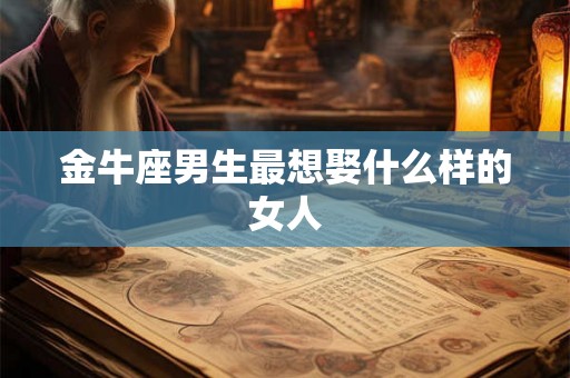金牛座男生最想娶什么样的女人 金牛座男生最想娶什么样的女人