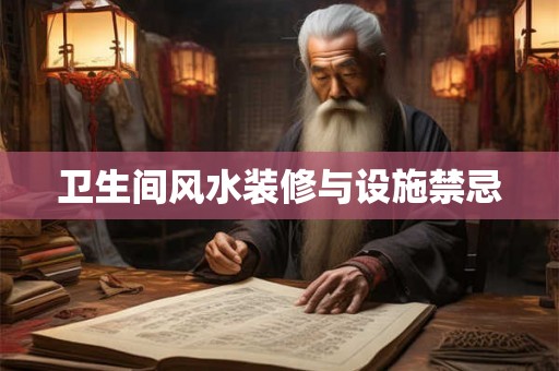 卫生间风水装修与设施禁忌 卫生间风水装修与设施禁忌