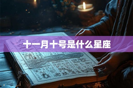 十一月十号是什么星座 十一月十号是什么星座