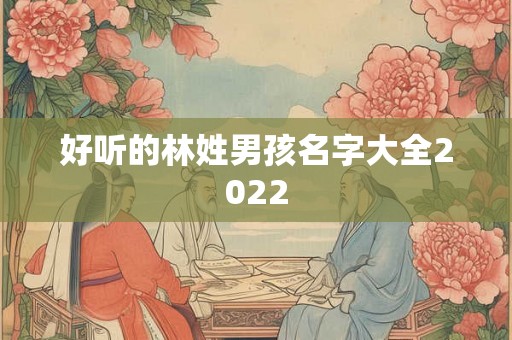 好听的林姓男孩名字大全2022 好听的林姓男孩名字大全2022