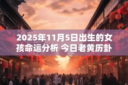 2025年11月5日出生的女孩命运分析 今日老黄历卦象如何 2025年11月5日出生的女孩命运分析 今日老黄历卦象如何