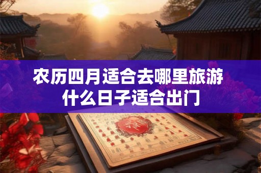 农历四月适合去哪里旅游 什么日子适合出门 农历四月适合去哪里旅游 什么日子适合出门