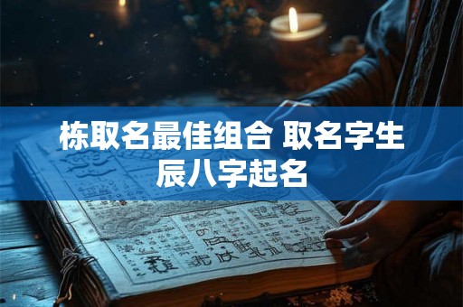 栋取名最佳组合 取名字生辰八字起名 栋取名最佳组合 取名字生辰八字起名