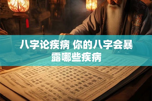 八字论疾病 你的八字会暴露哪些疾病 八字论疾病 你的八字会暴露哪些疾病