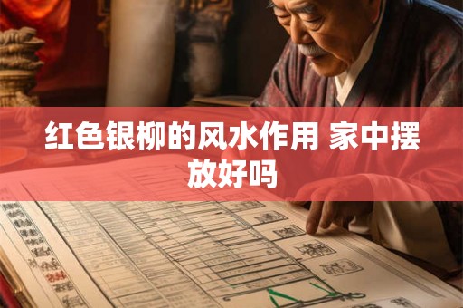 红色银柳的风水作用 家中摆放好吗 红色银柳的风水作用 家中摆放好吗