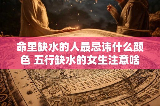 命里缺水的人最忌讳什么颜色 五行缺水的女生注意啥 命里缺水的人最忌讳什么颜色 五行缺水的女生注意啥