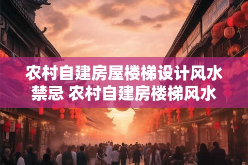 农村自建房屋楼梯设计风水禁忌 农村自建房楼梯风水禁忌