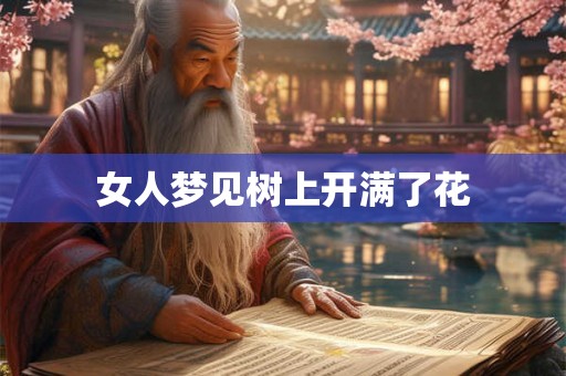 女人梦见树上开满了花 女人梦见树上开满了花