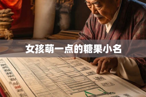 女孩萌一点的糖果小名 女孩萌一点的糖果小名