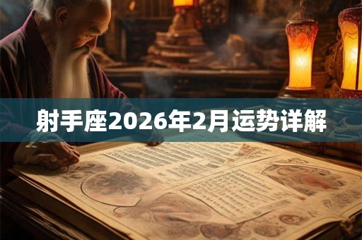 射手座2026年2月运势详解 射手座2026年2月运势详解