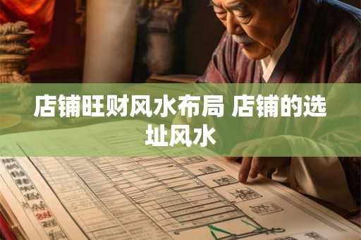 店铺旺财风水布局 店铺的选址风水 店铺旺财风水布局 店铺的选址风水