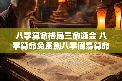 八字算命格局三命通会 八字算命免费测八字周易算命 八字算命格局三命通会 八字算命免费测八字周易算命