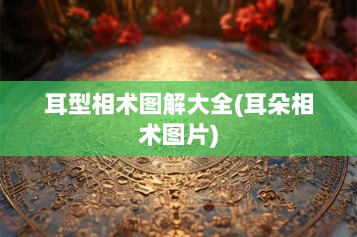 耳型相术图解大全(耳朵相术图片) 耳型相术图解大全(耳朵相术图片)