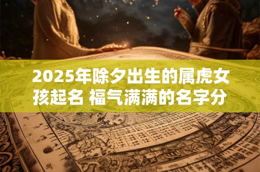 2025年除夕出生的属虎女孩起名 福气满满的名字分析 2025年除夕出生的属虎女孩起名 福气满满的名字分析