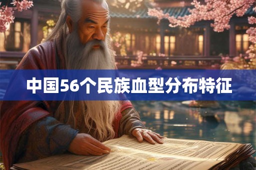 中国56个民族血型分布特征 中国56个民族血型分布特征