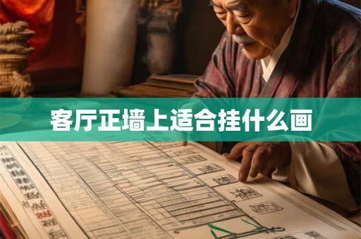客厅正墙上适合挂什么画 客厅正墙上适合挂什么画