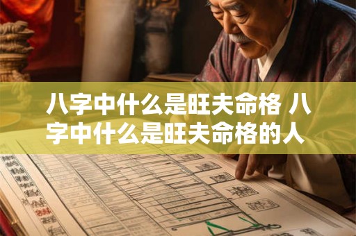 八字中什么是旺夫命格 八字中什么是旺夫命格的人 八字中什么是旺夫命格 八字中什么是旺夫命格的人