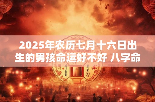 2025年农历七月十六日出生的男孩命运好不好 八字命理分析 2025年农历七月十六日出生的男孩命运好不好 八字命理分析