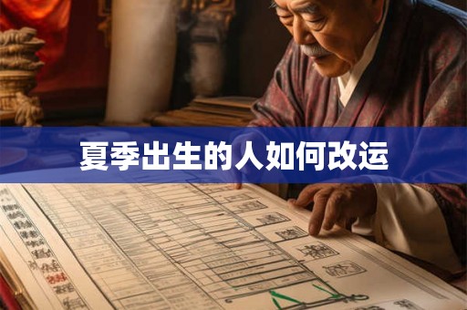 夏季出生的人如何改运 夏季出生的人如何改运