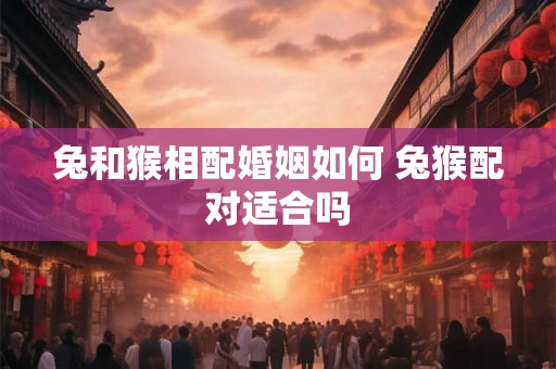 兔和猴相配婚姻如何 兔猴配对适合吗 兔和猴相配婚姻如何 兔猴配对适合吗