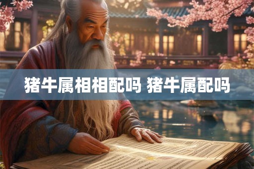 猪牛属相相配吗 猪牛属配吗