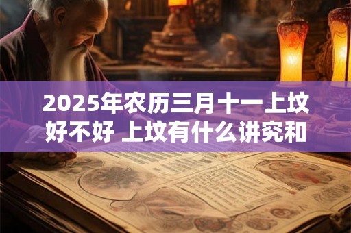 2025年农历三月十一上坟好不好 上坟有什么讲究和忌讳 2025年农历三月十一上坟好不好 上坟有什么讲究和忌讳