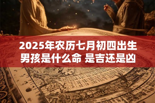 2025年农历七月初四出生男孩是什么命 是吉还是凶