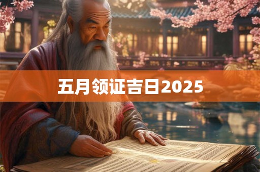 五月领证吉日2025 五月领证吉日2025