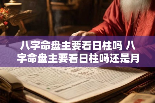 八字命盘主要看日柱吗 八字命盘主要看日柱吗还是月柱