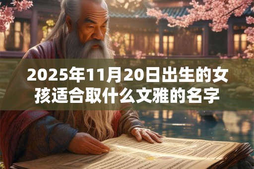 2025年11月20日出生的女孩适合取什么文雅的名字 2025年11月20日出生的女孩适合取什么文雅的名字