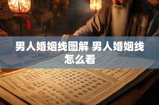 男人婚姻线图解 男人婚姻线怎么看 男人婚姻线图解 男人婚姻线怎么看