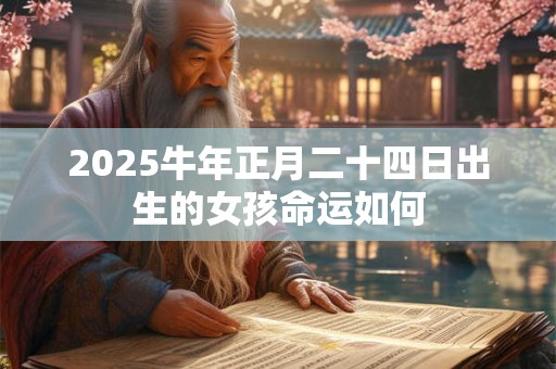 2025牛年正月二十四日出生的女孩命运如何 2025牛年正月二十四日出生的女孩命运如何