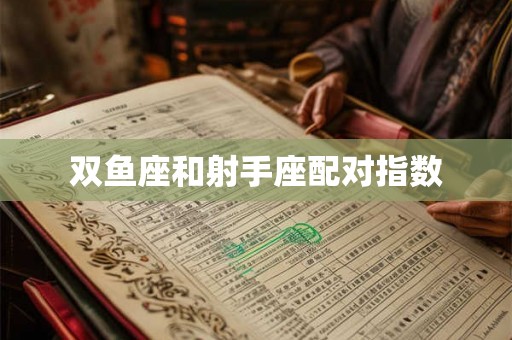 双鱼座和射手座配对指数