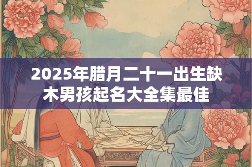 2025年腊月二十一出生缺木男孩起名大全集最佳 2025年腊月二十一出生缺木男孩起名大全集最佳