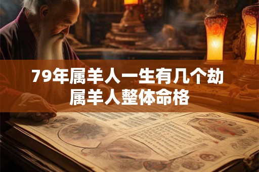 79年属羊人一生有几个劫 属羊人整体命格