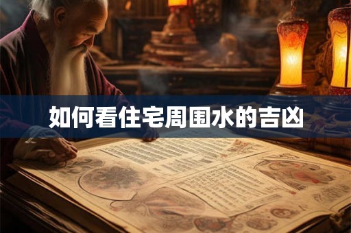 如何看住宅周围水的吉凶