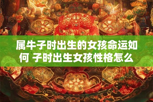 属牛子时出生的女孩命运如何 子时出生女孩性格怎么样 属牛子时出生的女孩命运如何 子时出生女孩性格怎么样
