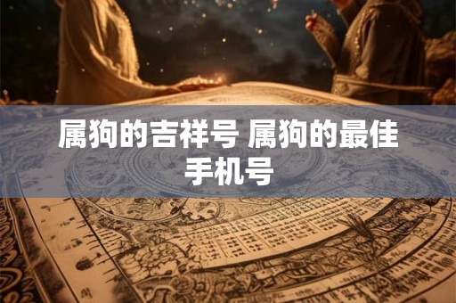 属狗的吉祥号 属狗的最佳手机号 属狗的吉祥号 属狗的最佳手机号