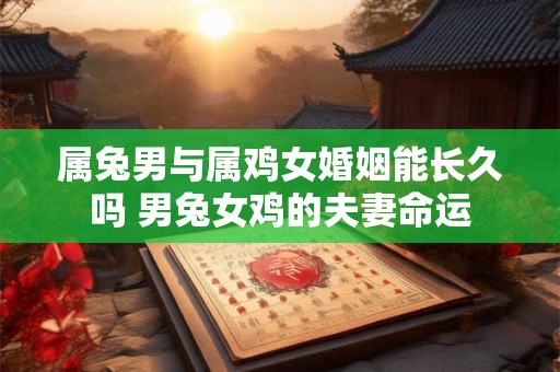 属兔男与属鸡女婚姻能长久吗 男兔女鸡的夫妻命运