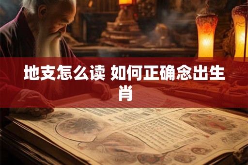 地支怎么读 如何正确念出生肖 地支怎么读 如何正确念出生肖